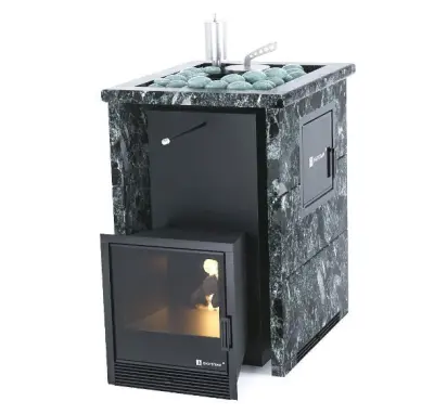 Фото Трехсторонний кожух с закрытым верхом, талькокварцит /Анапа, Анапа М2 в магазине Woodson