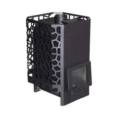 Фото Печь для бани РАДА 8, закрытая каменка, 18 S (СЕТКА), без дверцы в магазине Woodson Фото Печь для бани РАДА 8, закрытая каменка, 18 S (СЕТКА), без дверцы в магазине Woodson