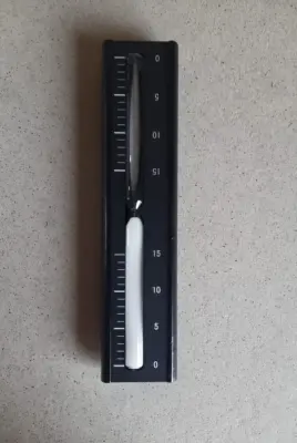 Часы для бани песочные черный алюминий Часы для бани песочные черный алюминий