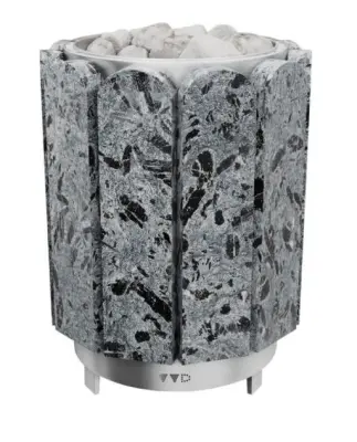 Фото Электропечь Премьера-24 кВт (серпентенит Бархат) в магазине Woodson Фото Электропечь Премьера-24 кВт (серпентенит Бархат) в магазине Woodson