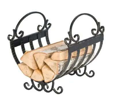 Дровница Везувий Кованая D110Ч Дровница Везувий Кованая D110Ч