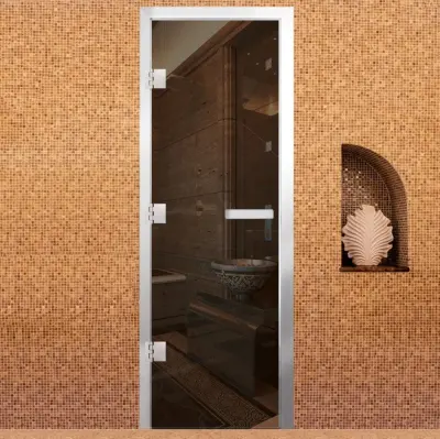 Дверь Престиж 60G Бронза 1900*700 R, без порога