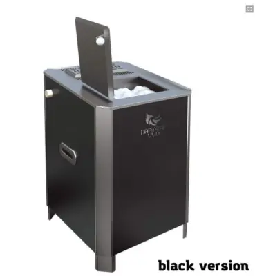 Фото Электрическая паротермальная печь ПАРиЖАР 6,25кВт/220-380 BLACK в магазине Woodson Фото Электрическая паротермальная печь ПАРиЖАР 6,25кВт/220-380 BLACK в магазине Woodson