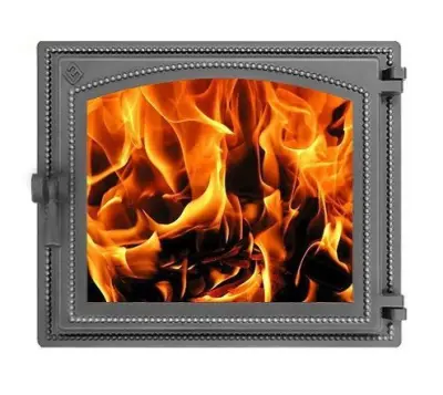 Дверка ВЕЗУВИЙ каминная 240 (Антрацит) Дверка ВЕЗУВИЙ каминная 240 (Антрацит)