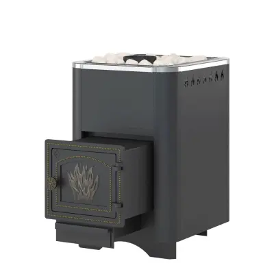 Фото Печь ВЕЗУВИЙ Русичъ Антрацит 16 (ДТ-3) в магазине Woodson