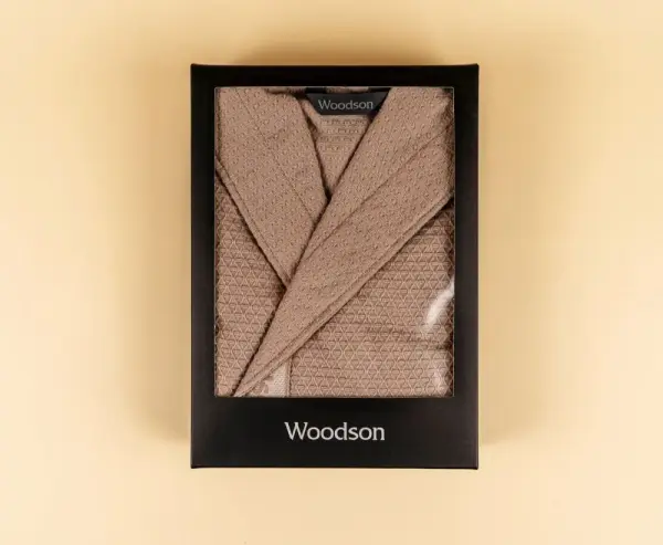 Халат вафельный Woodson, creamy (46)