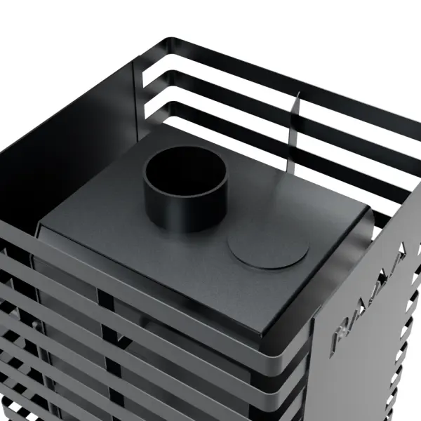 Фото Печь банная "РАДА ТЕРМА 2026" ОК 4мм 16L, дверца стальная в магазине Woodson