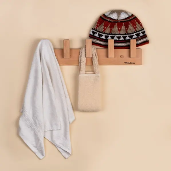 Вешалка Woodson D5, 5 креплений, ольха