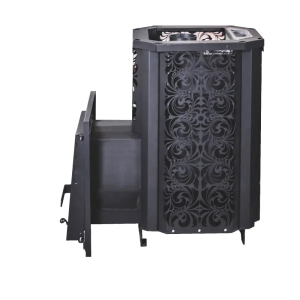 Фото Печь банная HARD 16M "Хохлома" Панорама в магазине Woodson