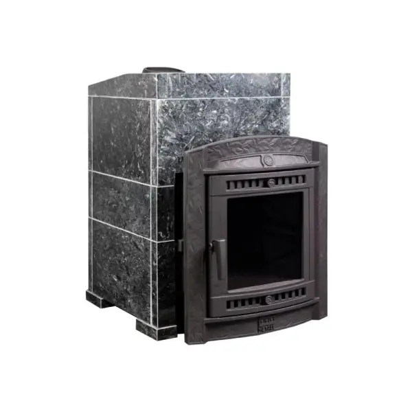Фото Печь банная "Атмосфера L" в облицовке "Пироксенит" в магазине Woodson