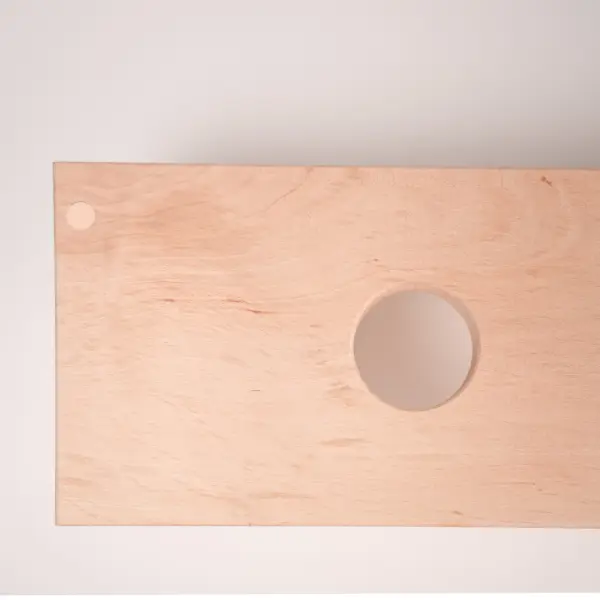 Полка для трав и веников Левада, ольха, 2 отверстия