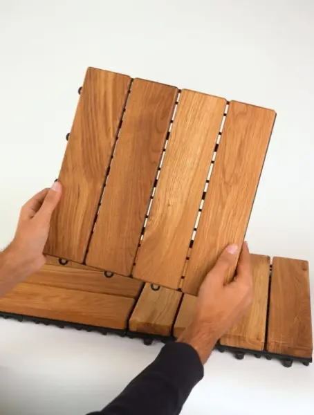 Декинг модули для бани Woodson, дуб