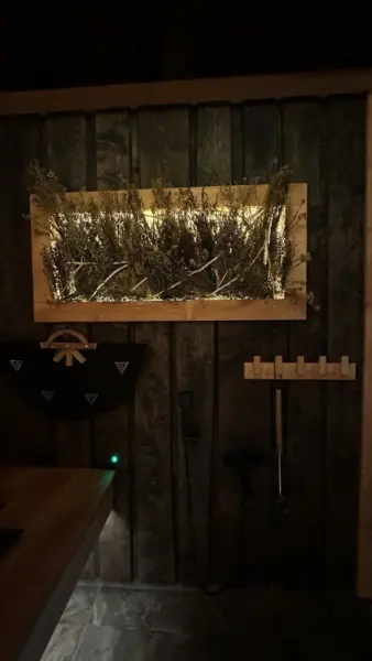 Панно "Травы" наличник Ольха