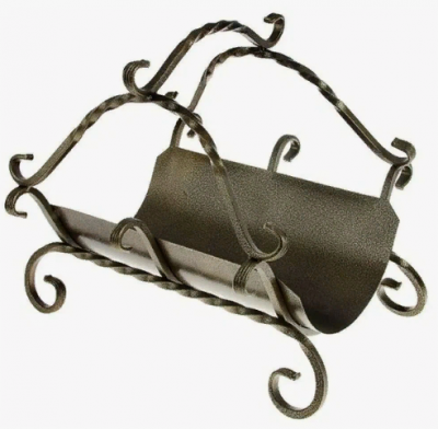 Дровница малая с поддоном Бронза Дровница малая с поддоном Бронза