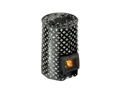 Фото Дровяная банная печь Grill'D Violet Romb Short в магазине Woodson Фото Дровяная банная печь Grill'D Violet Romb Short в магазине Woodson