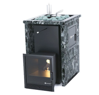 Фото Трехсторонний кожух с закрытым верхом, талькокварцит /Анапа, Анапа М2 в магазине Woodson