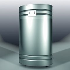 Бак навесной вертикальный 60, 430-0.8 мм