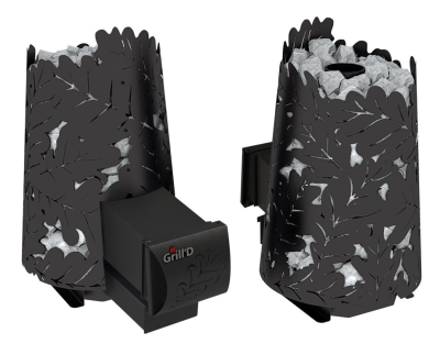 Фото Дровяная банная печь Grill'D Dubravo Mini Long (дверца без стекла) в магазине Woodson