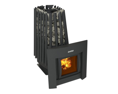 Фото Дровяная банная печь Grill'D Cometa Vega 350 Window Max Pro в магазине Woodson Фото Дровяная банная печь Grill'D Cometa Vega 350 Window Max Pro в магазине Woodson