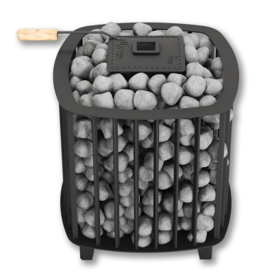 Фото ЭНУ "Премьера Руса" 10 кВт (с закрытой каменкой) в магазине Woodson