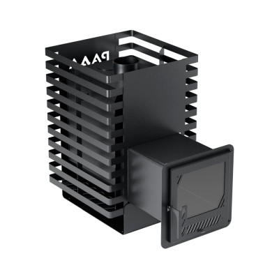 Фото Печь банная "РАДА ТЕРМА 2026" ОК 6мм 20L, дверца со стеклом в магазине Woodson