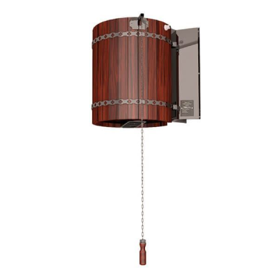 Обливное устройство для бани "Ливень" ПРО (+ деревянное обрамление "кр.дерево") Обливное устройство для бани "Ливень" ПРО (+ деревянное обрамление "кр.дерево")