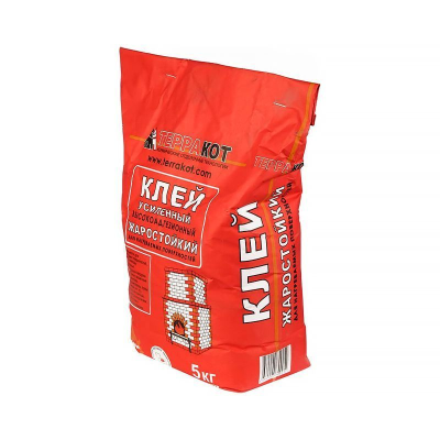 Клей усиленный «Терракот» жаростойкий, 5 кг