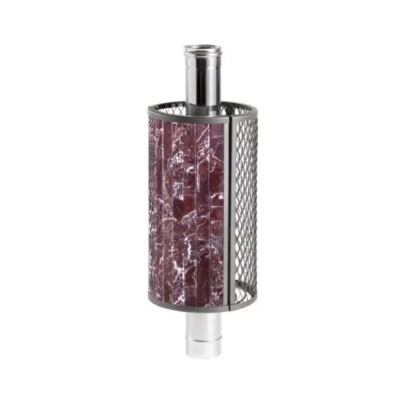 Сетка-каменка комбинированная ламель "Россо Леванто" наборный Сетка-каменка комбинированная ламель "Россо Леванто" наборный