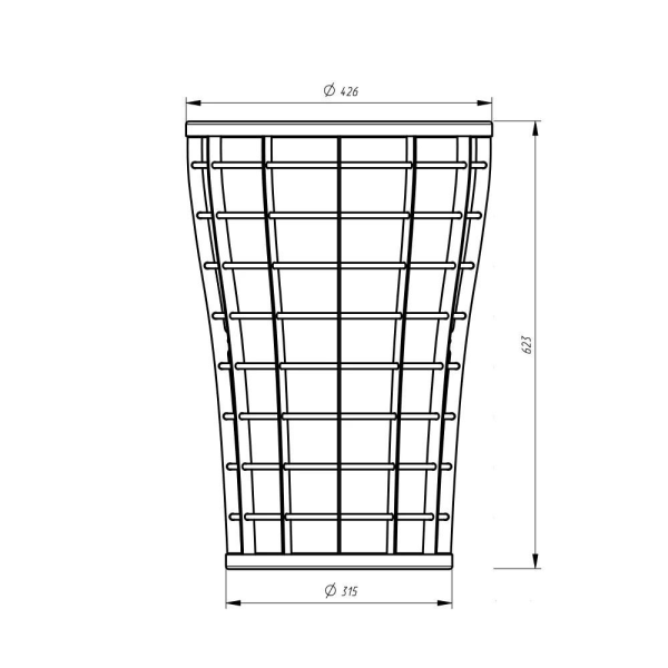 Фото Сетка-каменка натрубная V 