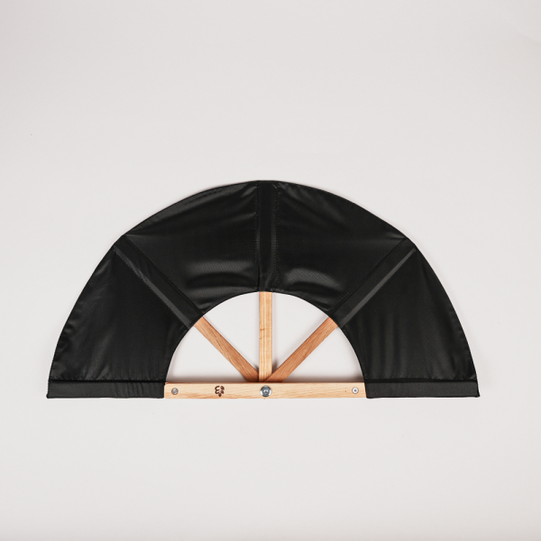 Веер для бани Левада, чёрный, малый