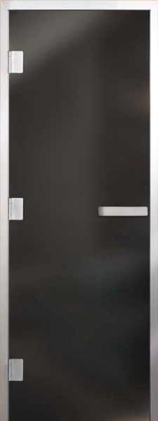 Дверь Хамам Элит серая MATELUX 1900*700, L