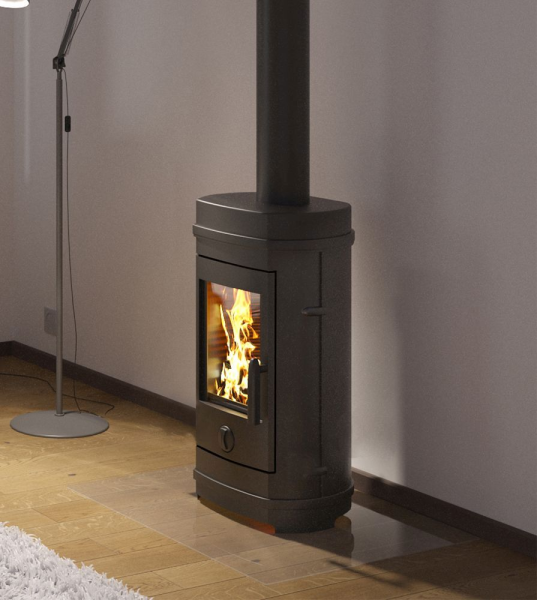 Фото Печь-камин EVEREST F7 в магазине Woodson Фото Печь-камин EVEREST F7 в магазине Woodson