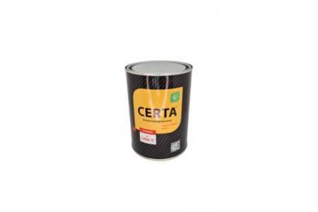 Краска термо Эмаль 1200С "CERTA" (0.8кг) черная