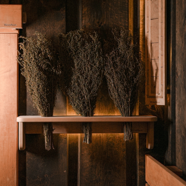 Фито полка Woodson с подсветкой, ольха