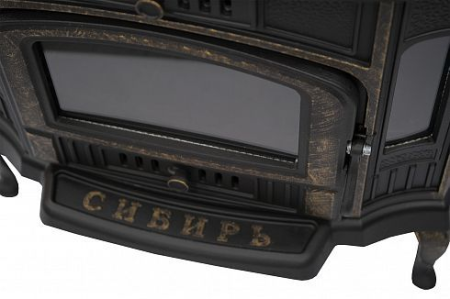 Фото Печь-камин чугунная "Сибирь" 10 кВт в магазине Woodson