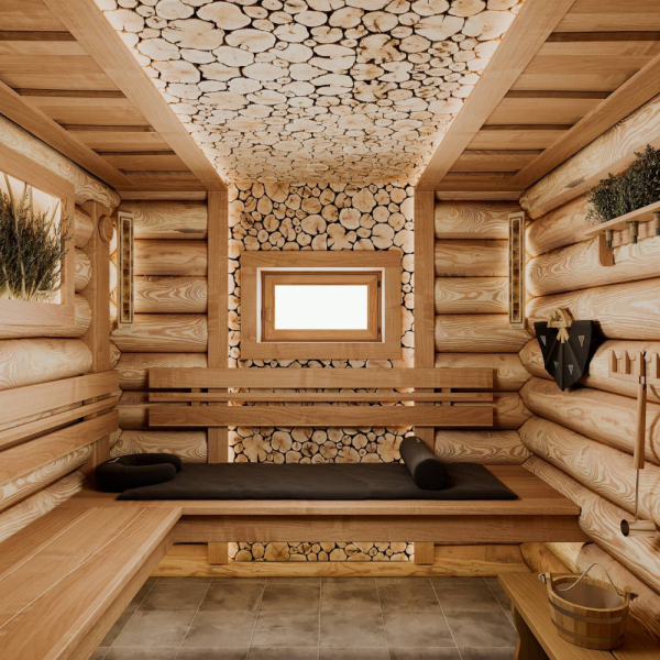 Панно "Можжевельник" с подсветкой, наличник Ольха, без светодиодной ленты