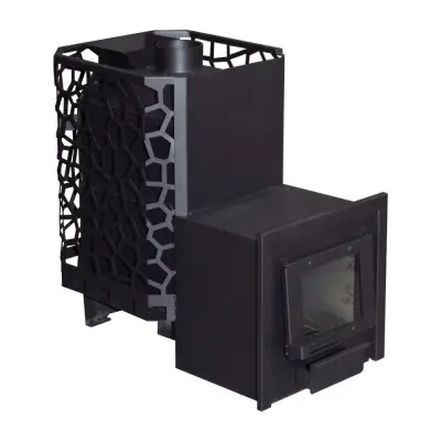 Фото Печь для бани РАДА 8, закрытая каменка, 18 L (СЕТКА), без дверцы в магазине Woodson Фото Печь для бани РАДА 8, закрытая каменка, 18 L (СЕТКА), без дверцы в магазине Woodson