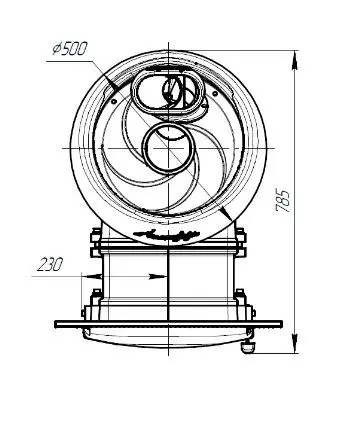 Фото Печь банная "Атмосфера XL" в ламелях "Верде Гватемала" наборный рисунок в магазине Woodson