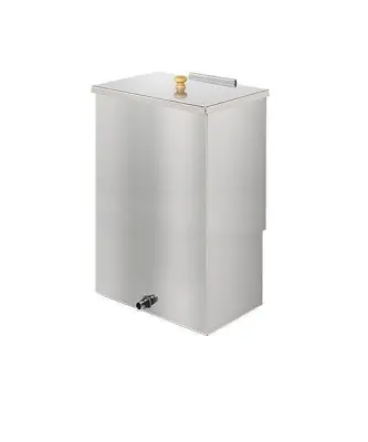 Бак нерж. навесной 40л (AISI 439) для печи Сенсация 22 «АКВА»