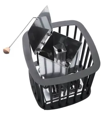 Фото ЭНУ "Премьера Руса" 12 кВт (с закрытой каменкой) в магазине Woodson