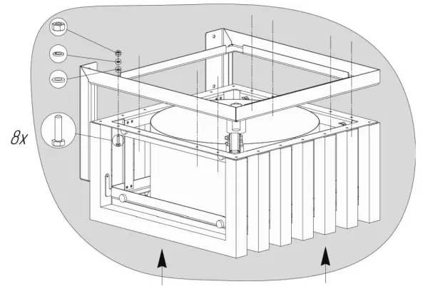 Стеновой кронштейн Sangens